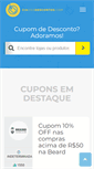 Mobile Screenshot of ciadosdescontos.com